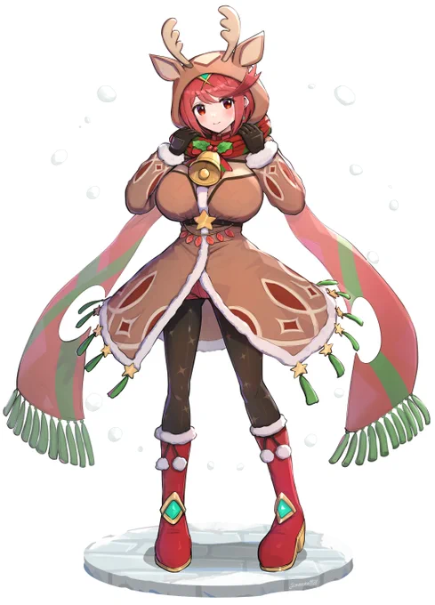 クリスマスなホムラちゃん再掲 