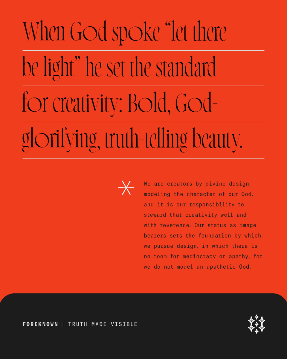 foreknownllc's tweet photo. At Foreknown, it is our desire to reflect our Creator in our philosophy and approach to design. We seek to glorify Him in all that we do.

#TruthMadeVisible #Foreknown https://t.co/LIyacxNIdM