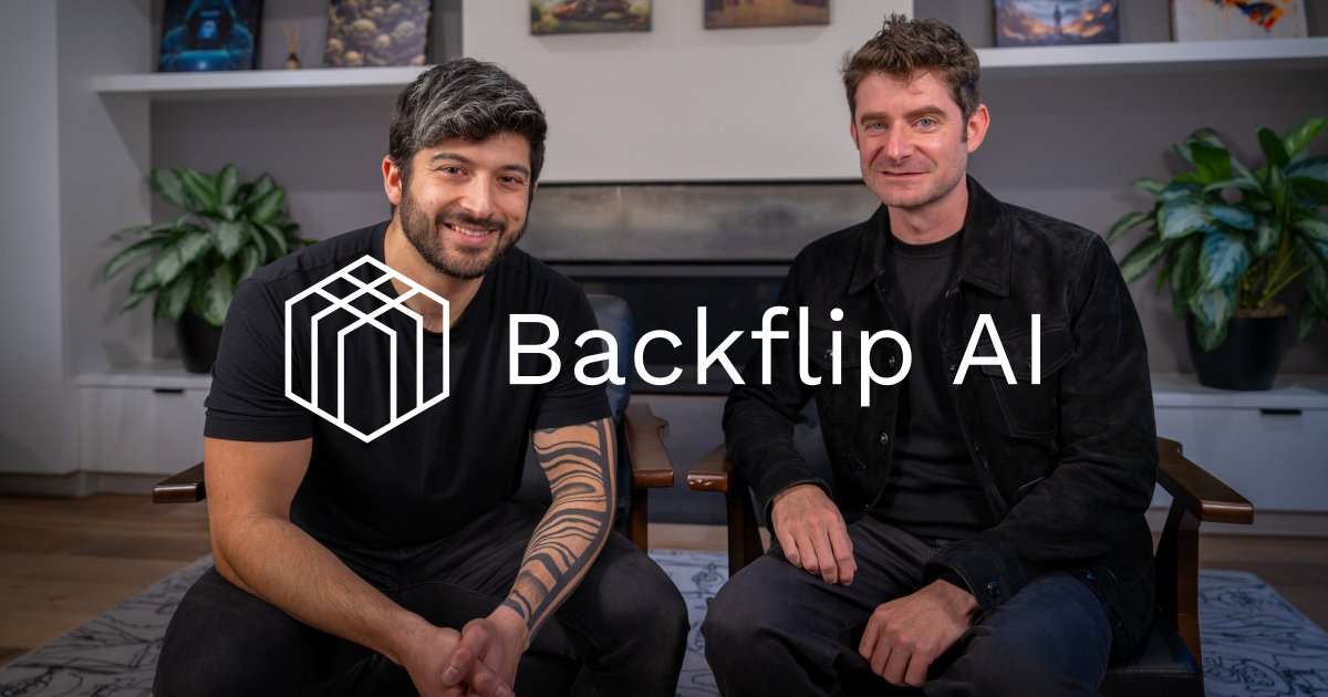 Greg Mark (@greg_forged) on Twitter photo We’re excited to announce the Launch of <a href="/BackflipAI/">Backflip AI</a>. Our mission is to dramatically accelerate the pace of hardware innovation and development, for one reason — we want to live in the future. We’re excited to announce the Launch of <a href="/BackflipAI/">Backflip AI</a>. Our mission is to dramatically accelerate the pace of hardware innovation and development, for one reason — we want to live in the future.