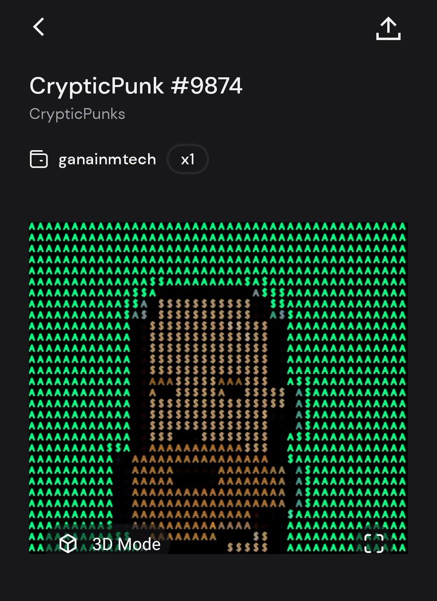 ganainmtech's tweet image. Merry Xmas #Algofam &amp;amp; Beyond! 💚

I just finished my last exam &amp;amp; want to share the Holiday Spirit - so I'm giving away the popular @CrypticPunks TONIGHT! 🎉

All you need to do: 👇
Follow me and @CrypticPunks 
Tag 2 frens 
Post your #Algorand address 

Let's go!! #Giveaway #NFT