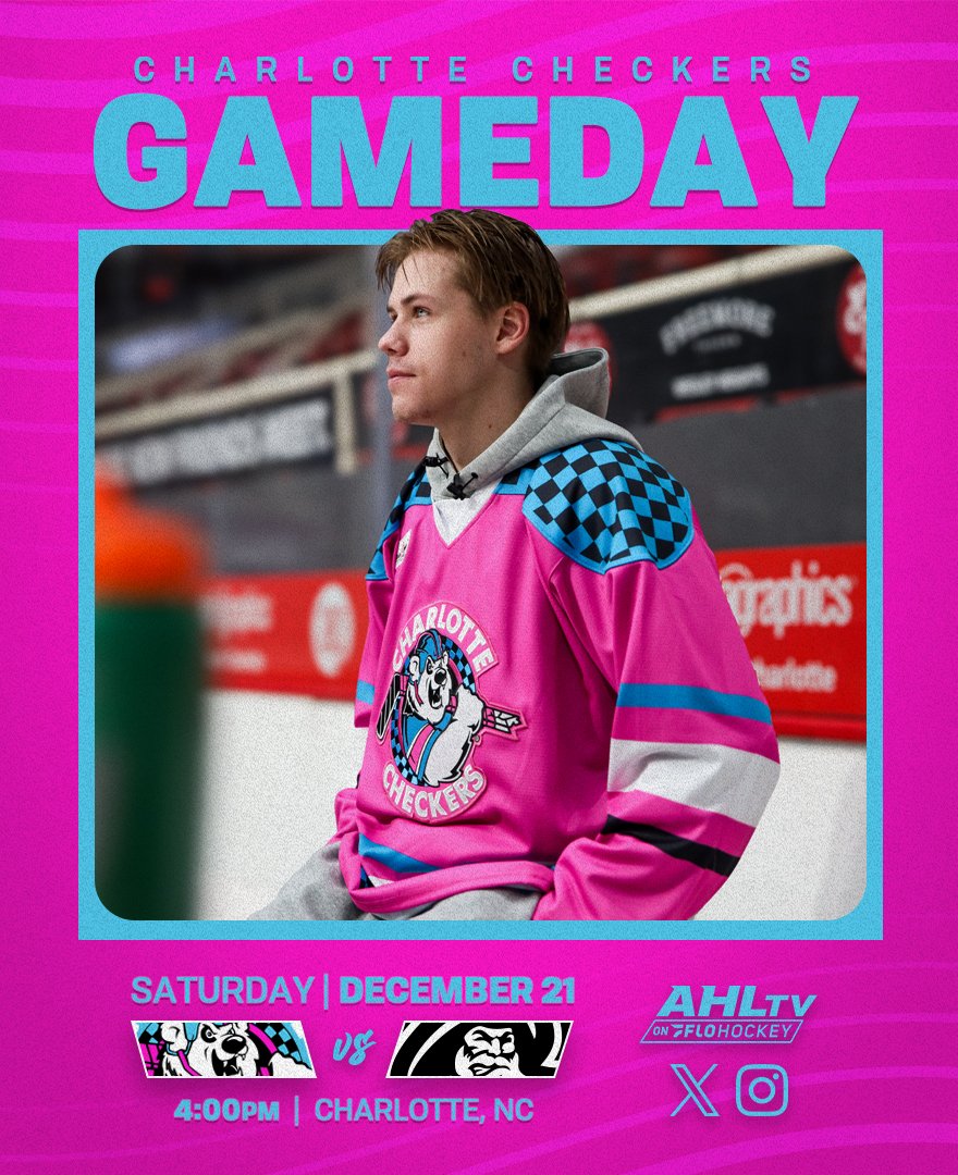 Don't adjust your screen, it's Neon Night at the Coliseum presented by <a href="/thekhfoundation/">TheKHFoundation</a>!  

😎 charlottecheckers.info/Neon-Night-2024