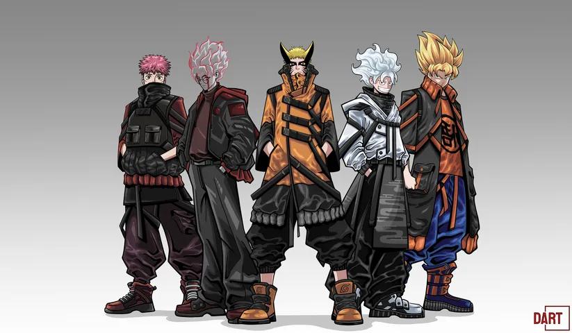 Dart1498's tweet photo. FIVE man✍️

#AnimeArt #Goku #luffy #ONEPIECE1134 #DragonBall #YujiItadori #okarun #dandadanfanart #fanart https://t.co/ZbKzhRcdgl