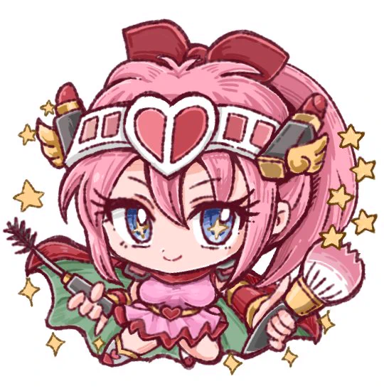スマホ指描き 34弾の守聖動コスメイズ