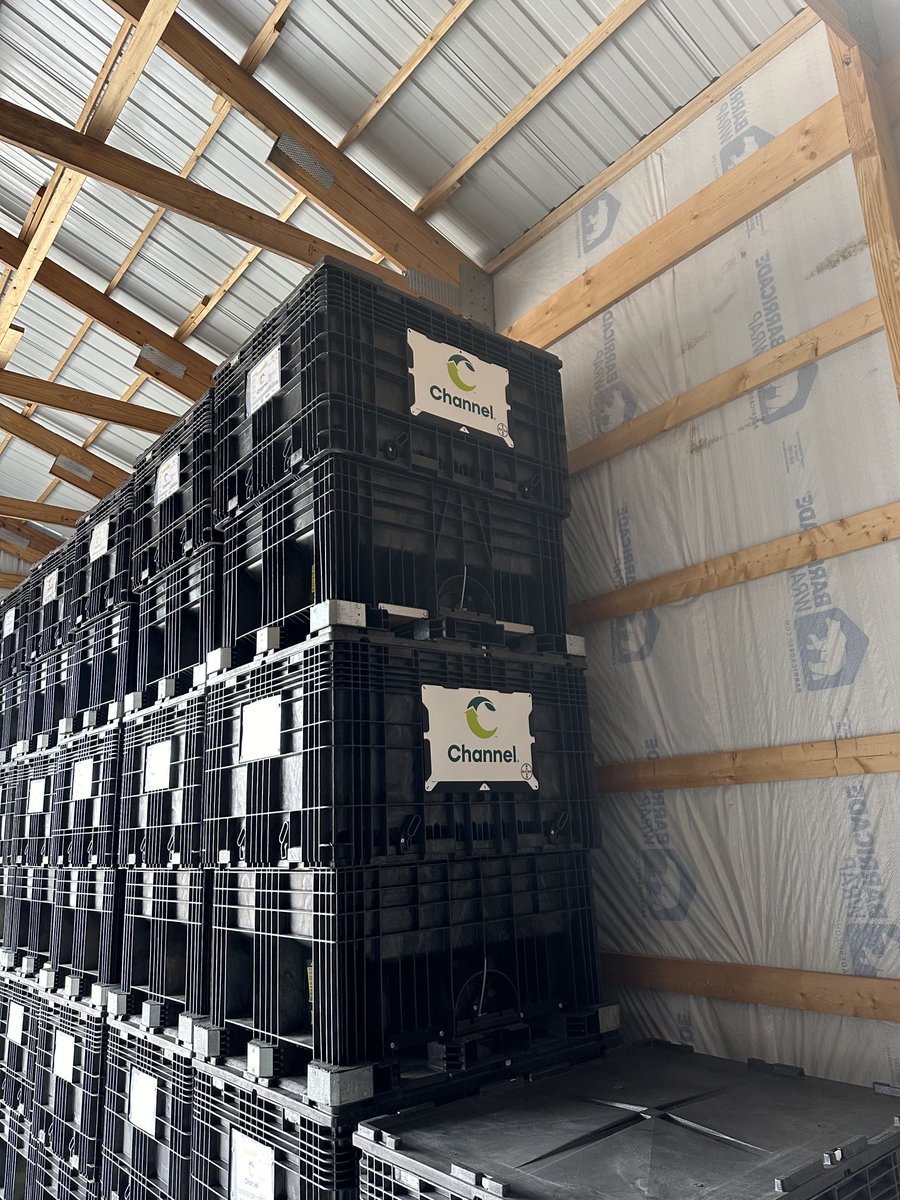 Adam Bormann (@adambormann) on Twitter photo First truckload of <a href="/ChannelSeed/">Channel Seed</a> in the new warehouse. New logo on the boxes looks great! First truckload of <a href="/ChannelSeed/">Channel Seed</a> in the new warehouse. New logo on the boxes looks great!