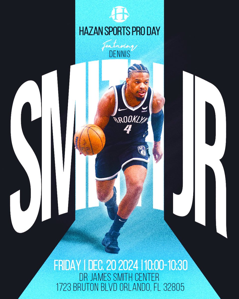 Obtained agenda of free agent guard Dennis Smith Jr. — just claimed by the Wisconsin Herd — who will have a Pro Day on Friday in Orlando in front of numerous NBA teams.