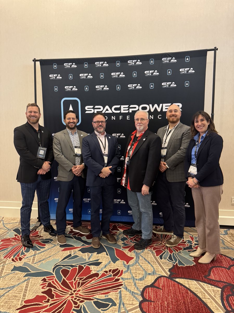 AdvancedSpace's tweet image. 🛰️ Our team had an excellent time at SpacePower last week in Orlando, meeting with members of the Space Force. We would like to extend our thanks to the @SpaceForceAssociation for organizing this event and for their professionalism and dedication! #spacepowerconference #CAPSTONE