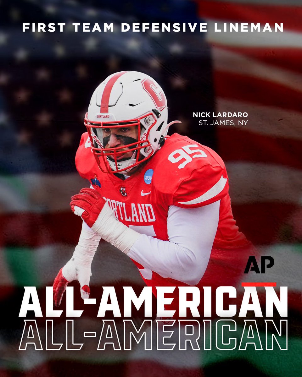Nick Lardaro has been named First Team AP All-American

Great Job Nick!

#DragonRising