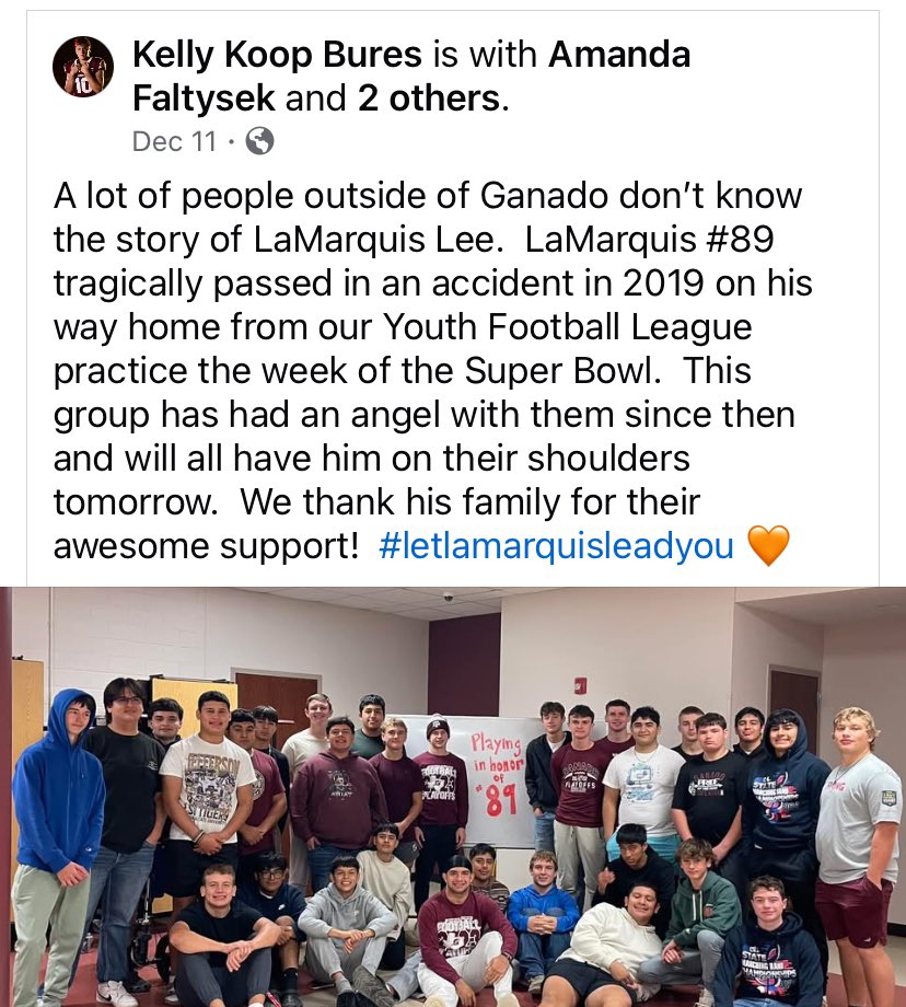 DoyleByler's tweet photo. @TXHSFB @GanadoAthletics https://t.co/qoifUAgBTD