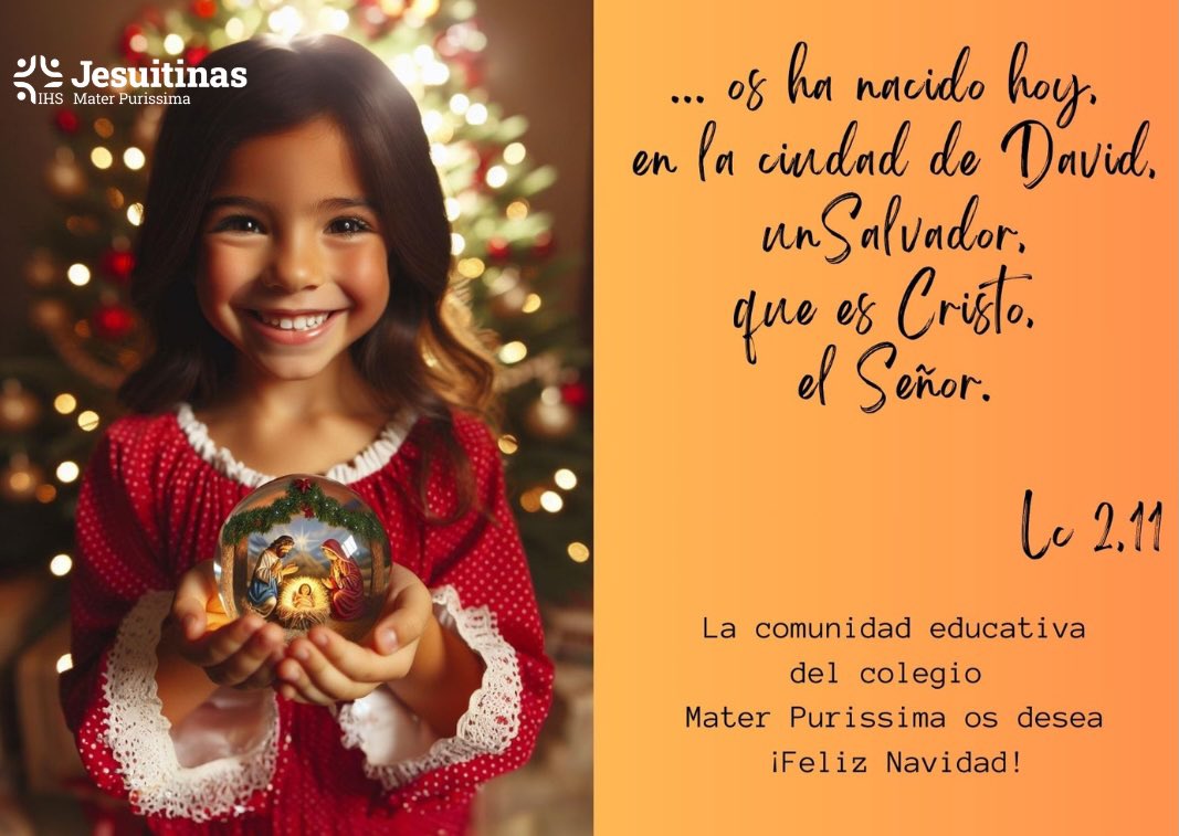 Os deseamos una Navidad llena de paz y mucha felicidad.
¡Que el año nuevo os traiga cosas maravillosas!
¡Feliz Navidad!