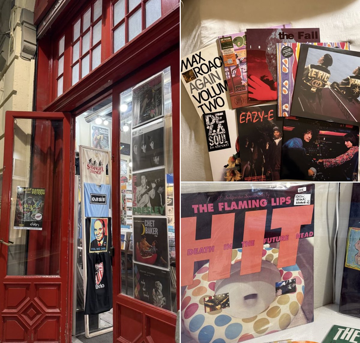 Today´s great catch in Sevilla. <a href="/theflaminglips/">The Flaming Lips</a> +++ more goodies.