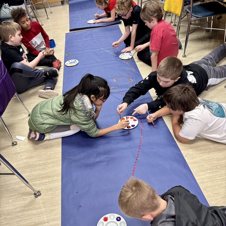 AberdeenOMT's tweet photo. 🎨This week in art, OMT students created a winter-themed collaborative mural! ❄️
#goeagles #asdomt #aberdeenpublicschools https://t.co/t7iiZb6BPx