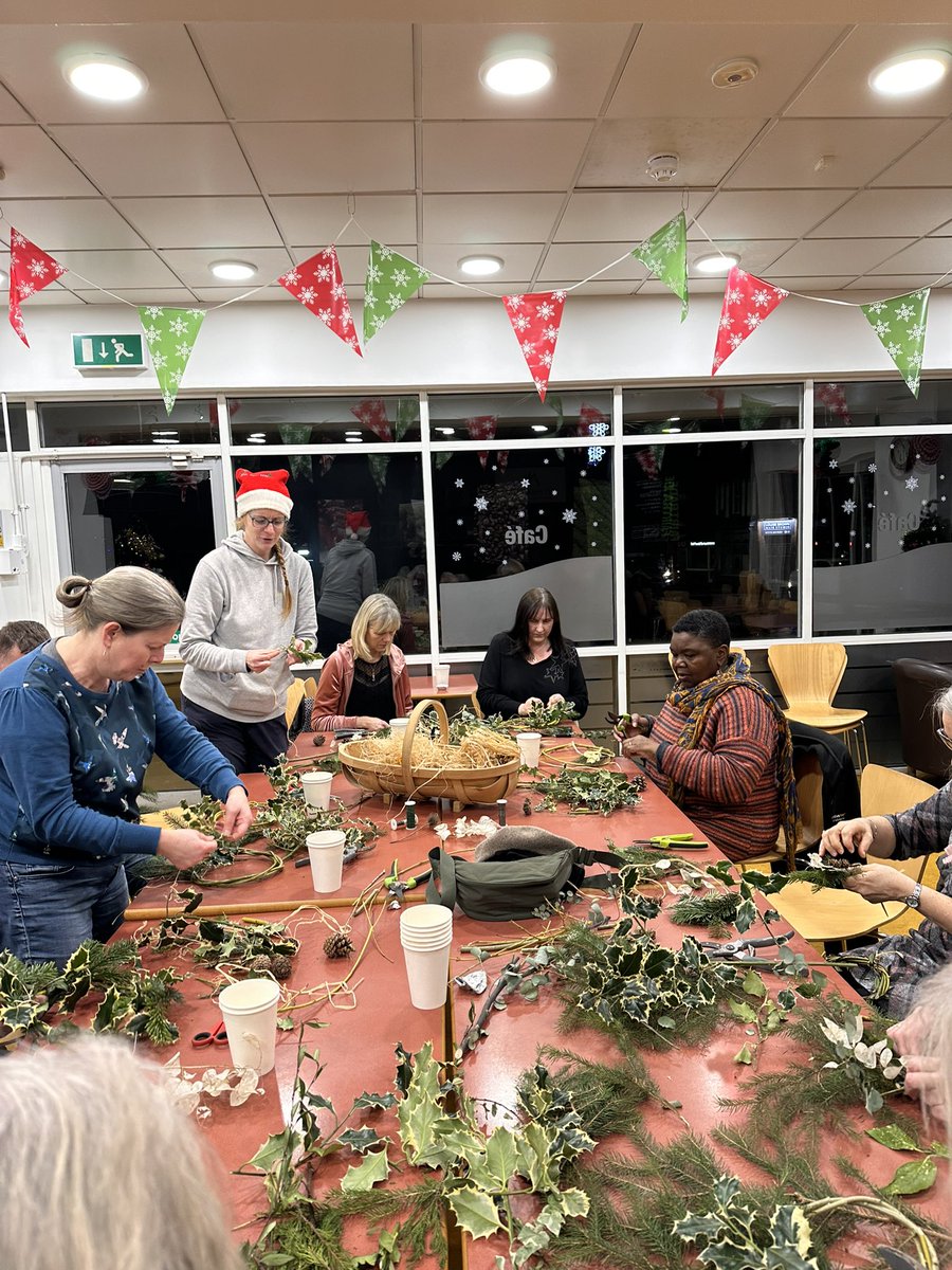A great workshop by <a href="/grow_outside/">Grow Outside C.I.C.</a> at our Ripley cafe this evening.