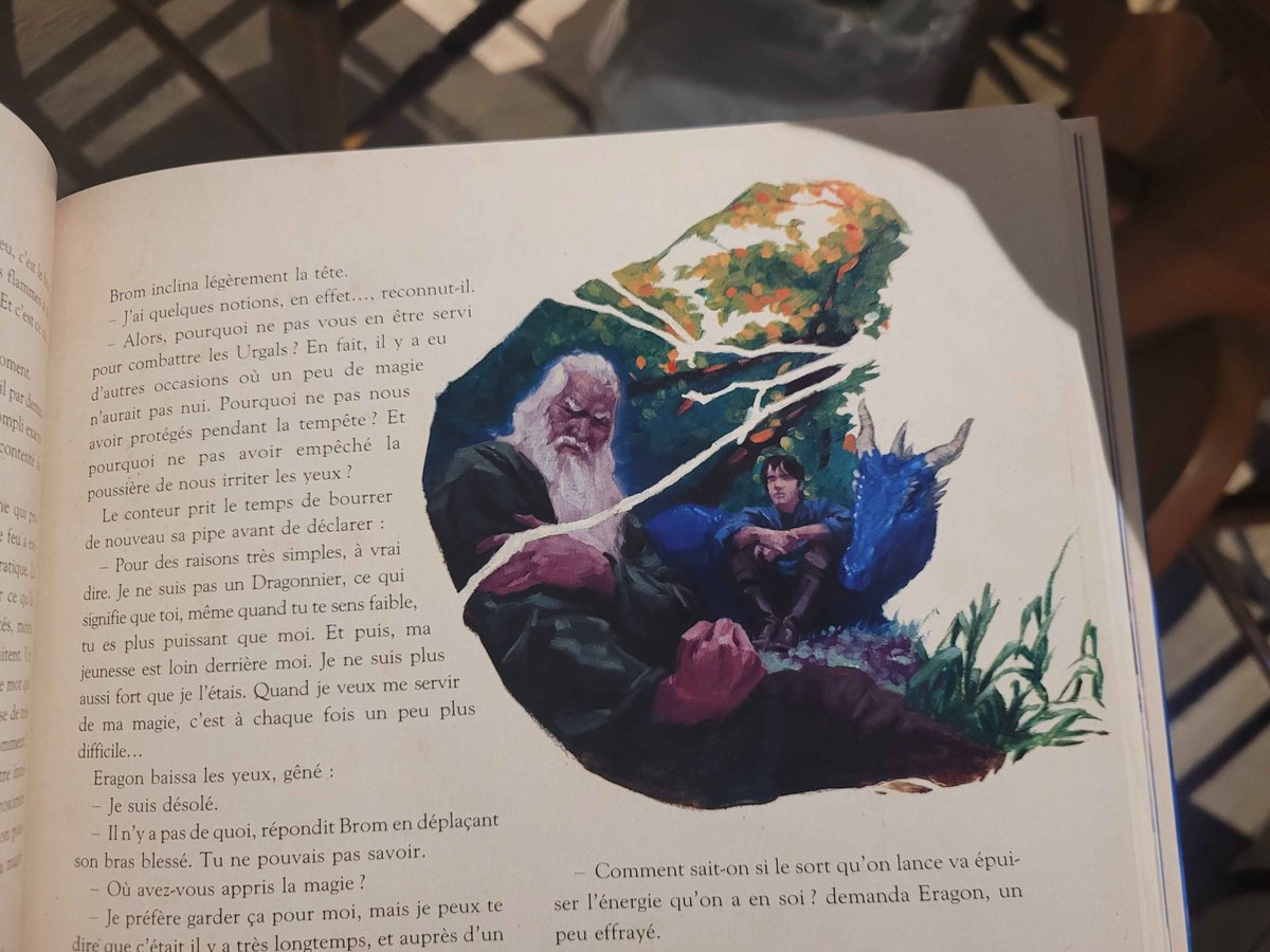 aaaaaaaaa;;; got myself the illustrated edition of eragon and it arrived!! couldn't resist it as I'm in such a saphira mood for weeks,,,