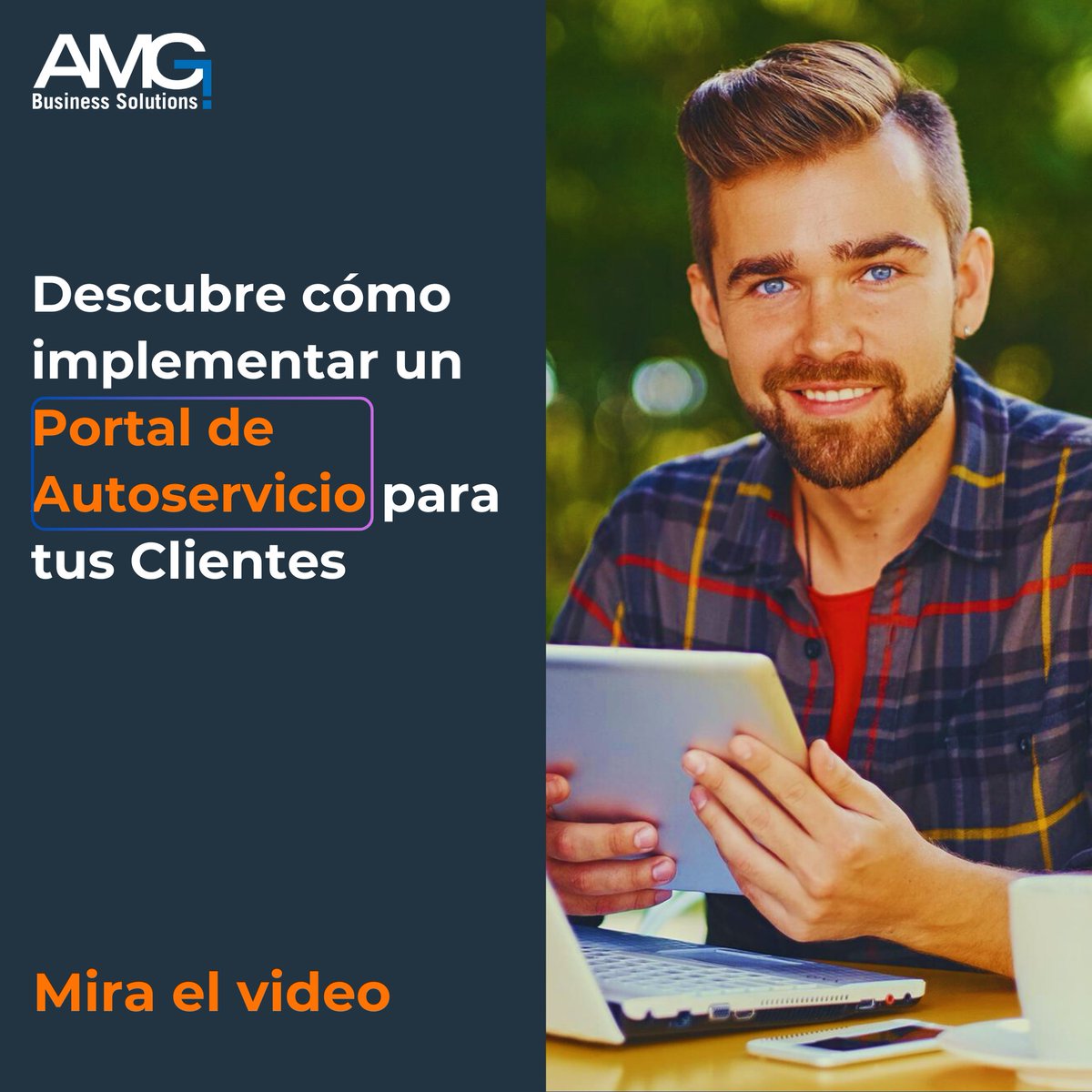 AMGCRM's tweet photo. Conoce las ventajas que te ofrecen los #Portales de #Autoservicio:

➡️Mejora de la eficiencia  
➡️Reducción de los costos 
➡️Más interacción con el cliente
➡️Automatización más eficaz
➡️Análisis mejorados

Mirá el video en https://t.co/wkbRo4o1bf
AMG Business Solutions https://t.co/tBBARsQvun