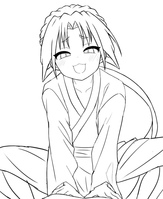 若様もたまにはこういう顔するはず 