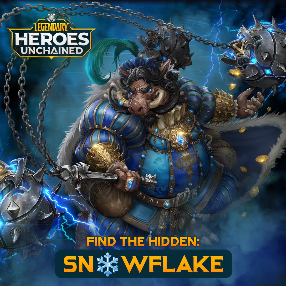 Legendary: Heroes Unchained (@lhugame) on Twitter photo 🎄❄️ The holidays are right around the corner, and we've got a festive challenge for you! Can you find the hidden snowflake in this <a href="/LHUGame/">Legendary: Heroes Unchained</a> scene? 👀 Drop a comment once you spot it! 🎄❄️ The holidays are right around the corner, and we've got a festive challenge for you! Can you find the hidden snowflake in this <a href="/LHUGame/">Legendary: Heroes Unchained</a> scene? 👀 Drop a comment once you spot it!