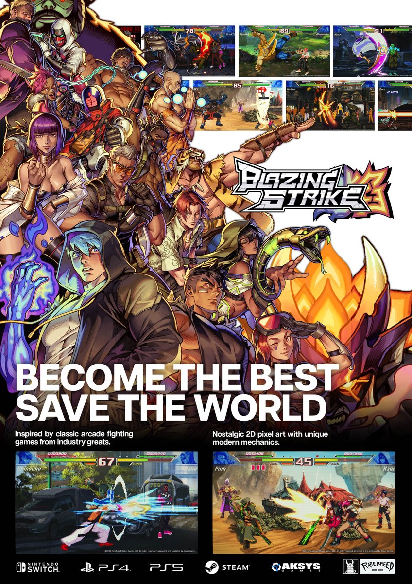 🎄HOLIDAY SEASON SPECIAL GIVEAWAY🎄

Happy Holidays everyone! I am giving away 5 Steam keys to the lucky winners.

To enter:
- Wishlist Blazing Strike on Steam(link in the comments)
- Follow Blazing Strike on Steam
- Follow me on Twitter
- Like and Repost

Winners will be