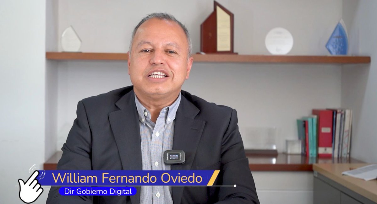 GobDigitalCO's tweet photo. El 2025 será clave para consolidar a Colombia como una potencia digital. El director de #GobiernoDigital, @FernandoOviedoc, en el Informatic #5, compartió los siguientes objetivos:
✅ Inclusión digital🌍
✅ Innovación en los servicios💡
✅ Confianza digital🔒🌐💻🚀 https://t.co/yQ6AMSDmr3