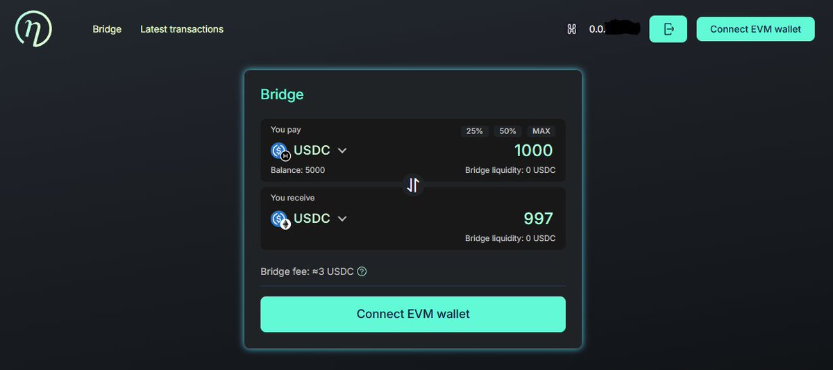Tom Baiga │PixFi (@baigatom) on Twitter photo did I just move hUSDC from <a href="/HashPackApp/">HashPack Wallet</a> to ETH native USDC in MetaMask? $3 fee for $1000....based! did I just move hUSDC from <a href="/HashPackApp/">HashPack Wallet</a> to ETH native USDC in MetaMask? $3 fee for $1000....based!