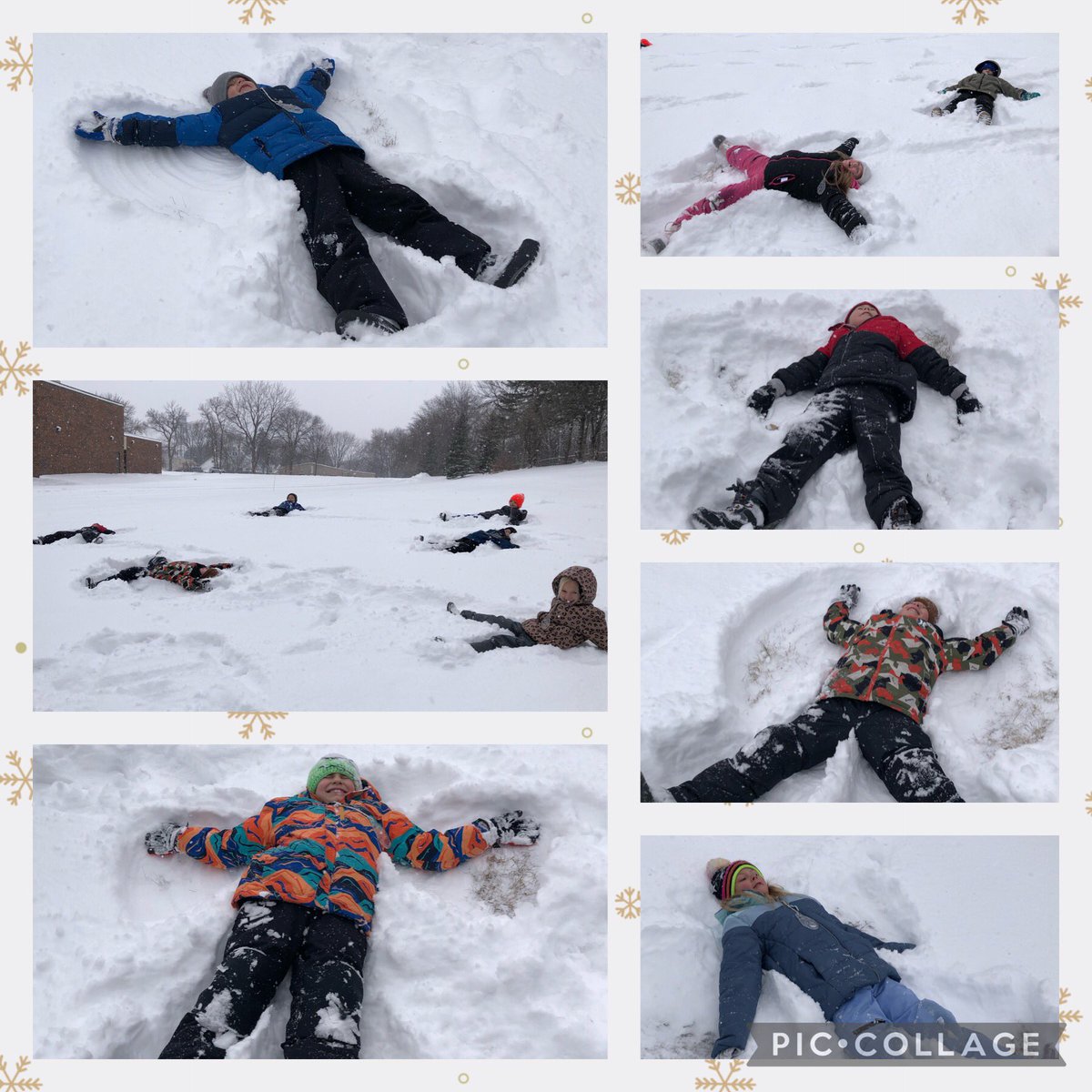 Snow angels! #theMESway