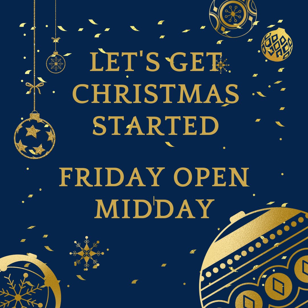 PontyclunRFC's tweet photo. Last day at work? Time to get Christmas started! #earlyopen #midday #Christmas https://t.co/A9d5DxhNg1