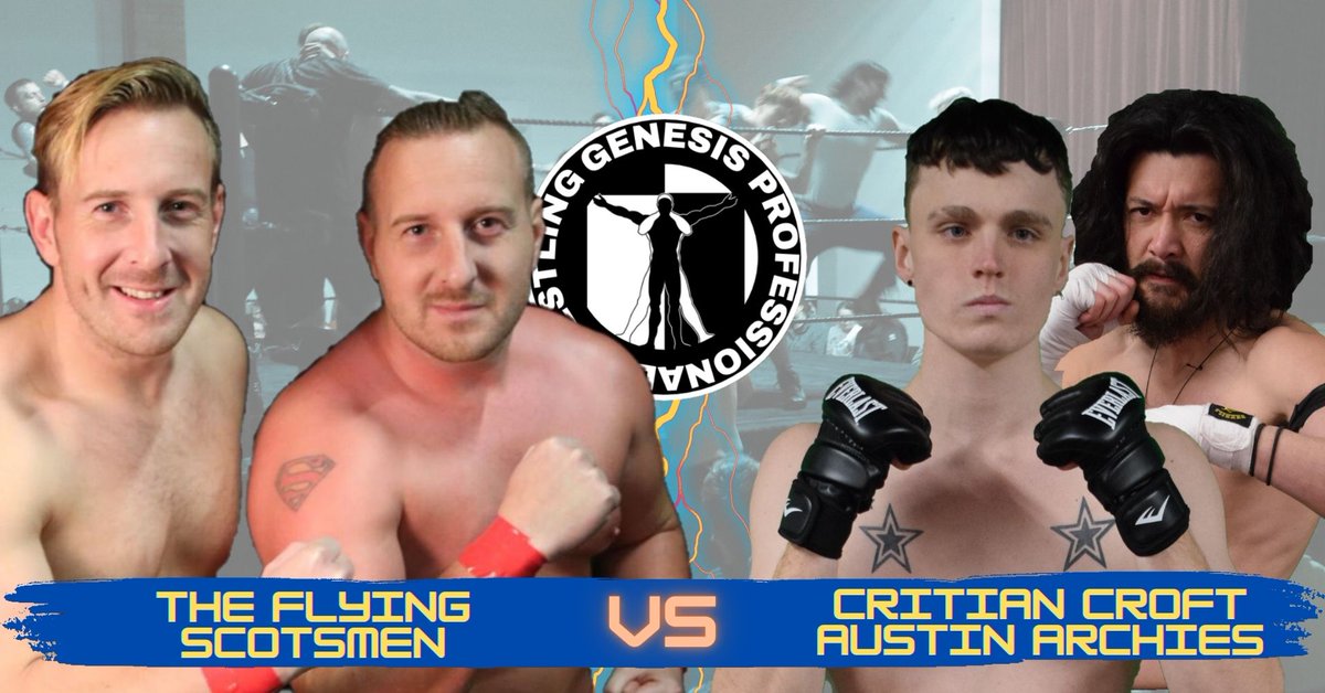 GenProOnline's tweet image. 📷FREE MATCH📷
youtu.be/ptJ8yGyfSiY
Back in October at Clash in the Community, Tag Team Tournament finalists, The Flying Scotsmen got in one last match before their title opportunity by taking on  Breakneck Brutality

#GENPRO #ProfessionalWrestling #wrestlingshow