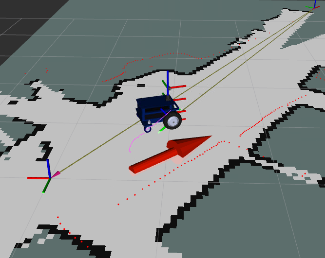 mattadc's tweet image. Day 6 learning robotics and ros. Driving via nav2 and programmatically generated drive targets (no gui). Great when it works. When it doesn't, though, it does highlight the problem of "where do I even start" to debug when things don't go as planned. Need lots logging on cmd side.