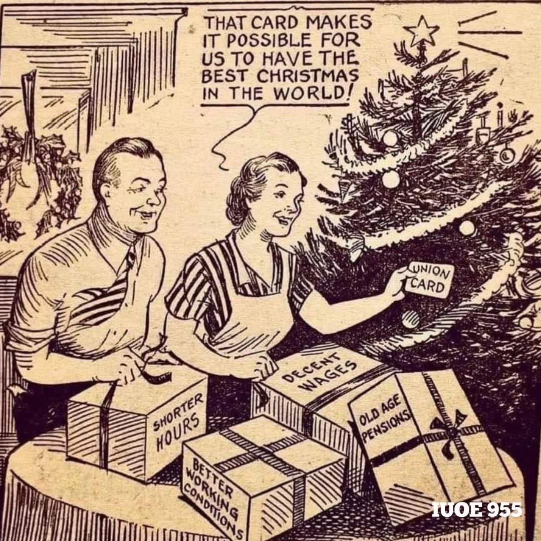 iuoe955's tweet photo. Pass it along 👊🎅 #union4life #MerryChristmas https://t.co/Vj8uFztR4q