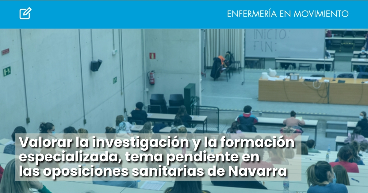Coenav's tweet photo. Insuficiente valoración del #doctorado o del #EIR en los #baremos de los procesos de selección de @salud_na, aspectos que denuncia @IdoiaPardavila, vocal de #investigación de #COENAV.
Artículo completo en #Enfenmovimiento👉 https://t.co/Ozz8LQSu5C https://t.co/Qq4mdaFA2s
