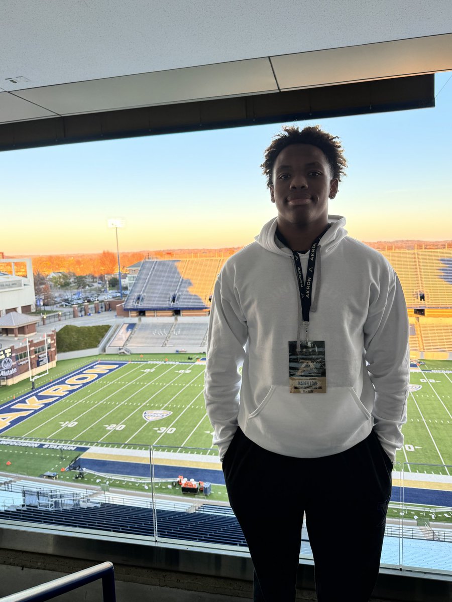 Kvden5's tweet photo. Glad i visited Akron!
11/26/24 
@ZipsFB @uakron https://t.co/l5sbPJbGBx