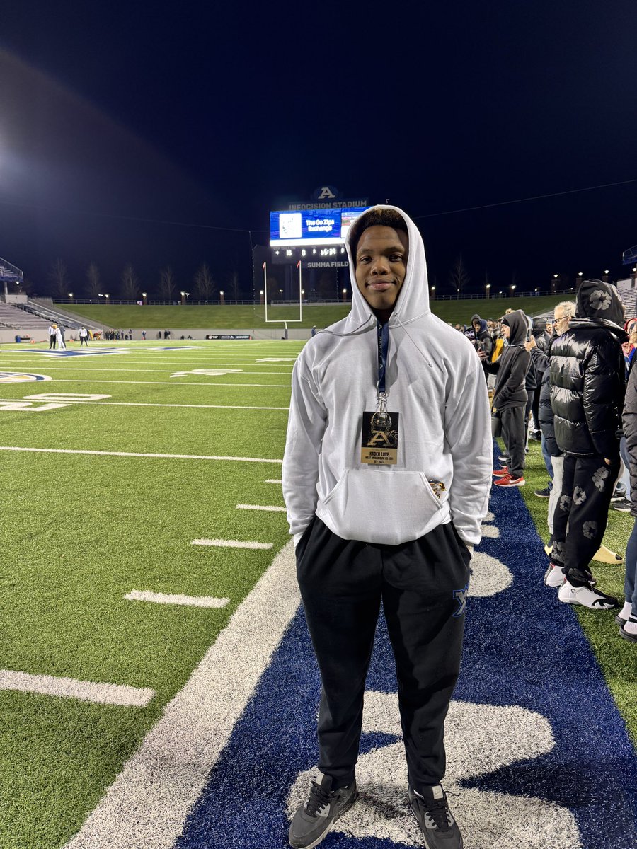 Kvden5's tweet photo. Glad i visited Akron!
11/26/24 
@ZipsFB @uakron https://t.co/l5sbPJbGBx