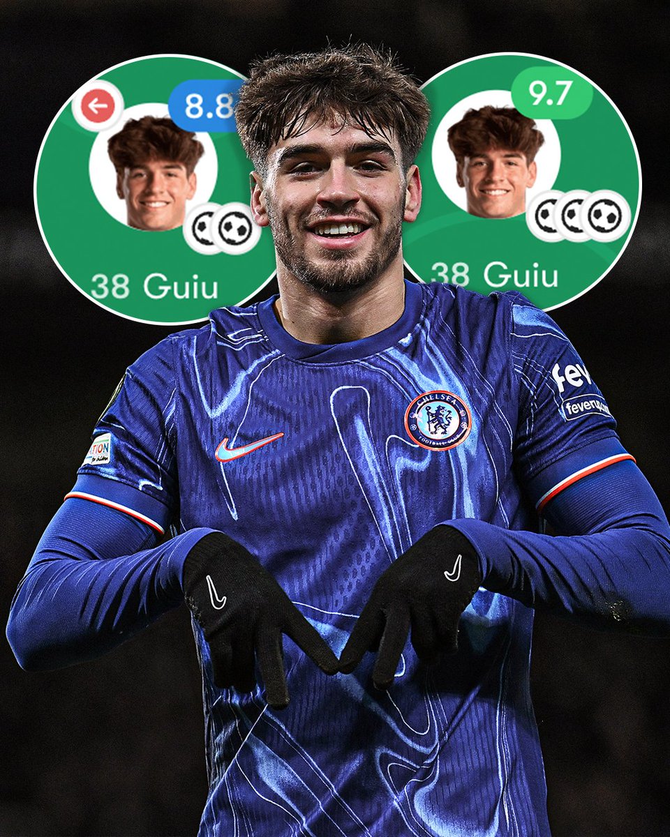 18-year-old Marc Guiu has FIVE goals in his last two games for Chelsea 🔥

He already has a first-half hat trick today vs. Shamrock Rovers 🤯