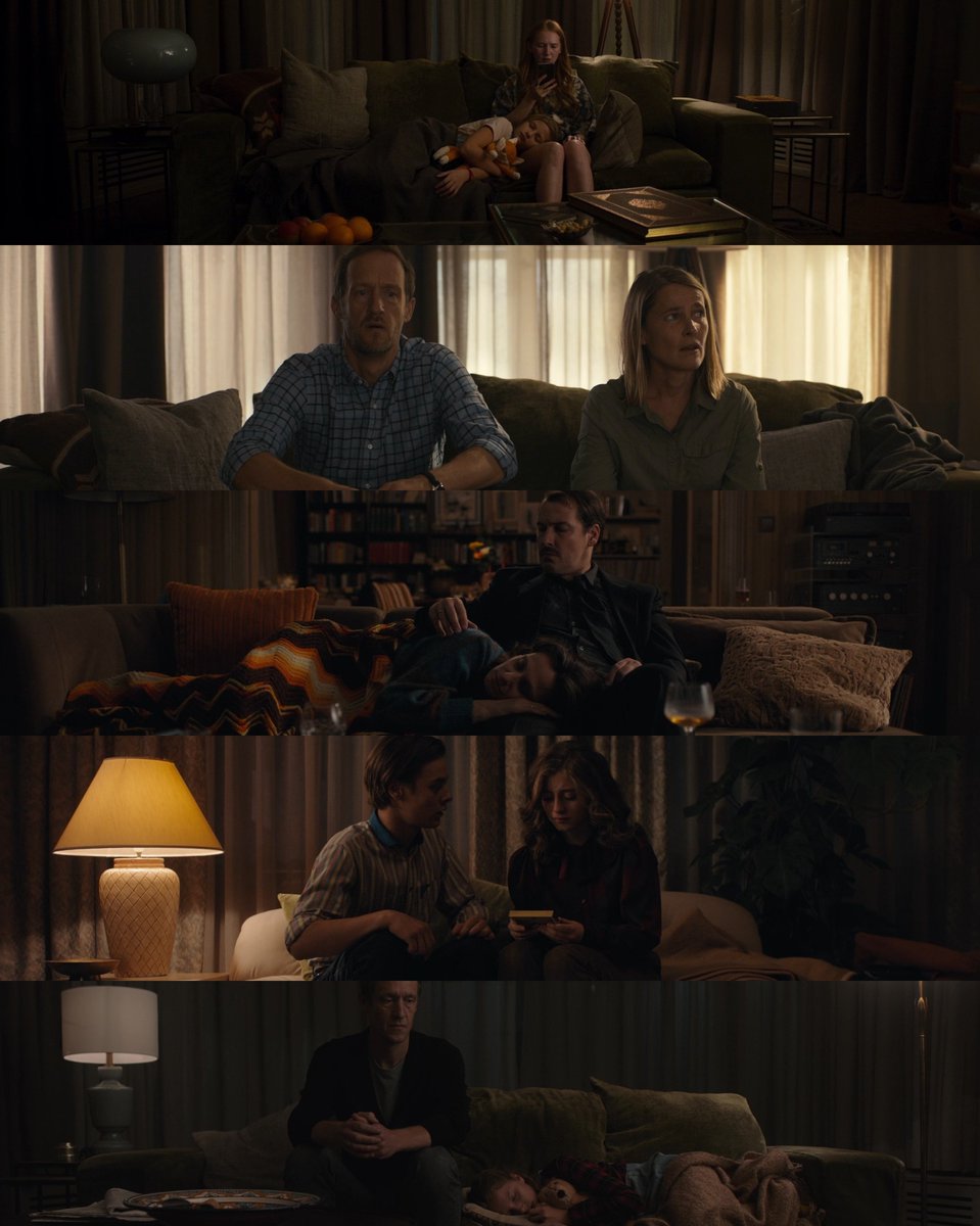 Sofa encounters in Dark. All tell their own story.