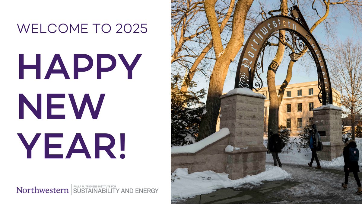 Happy New Year! 

We look forward to engaging with you in 2025 as we accelerate research, innovation, and education in #decarbonization, renewable #energy, and #sustainability.