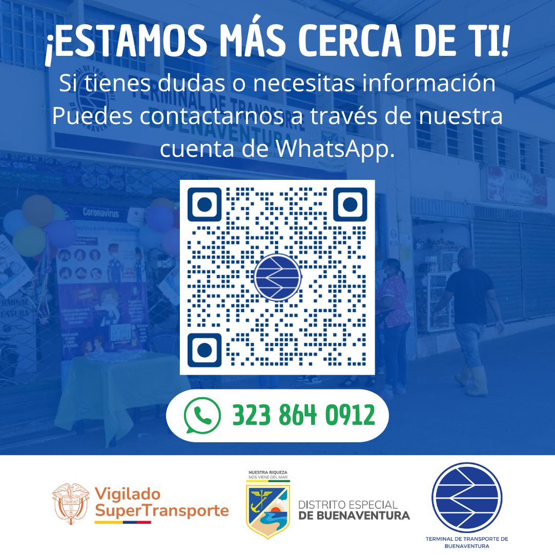 🌟 ¡Estamos más cerca de ti! 🌟

📲 ¿Tienes dudas, necesitas información o quieres contactarnos rápidamente?
Ahora puedes hacerlo a través de nuestra cuenta de WhatsApp.

🔗 Haz clic aquí para comenzar: wa.me/message/S4DBTR…
📞 O guarda nuestro número: 323 8640912