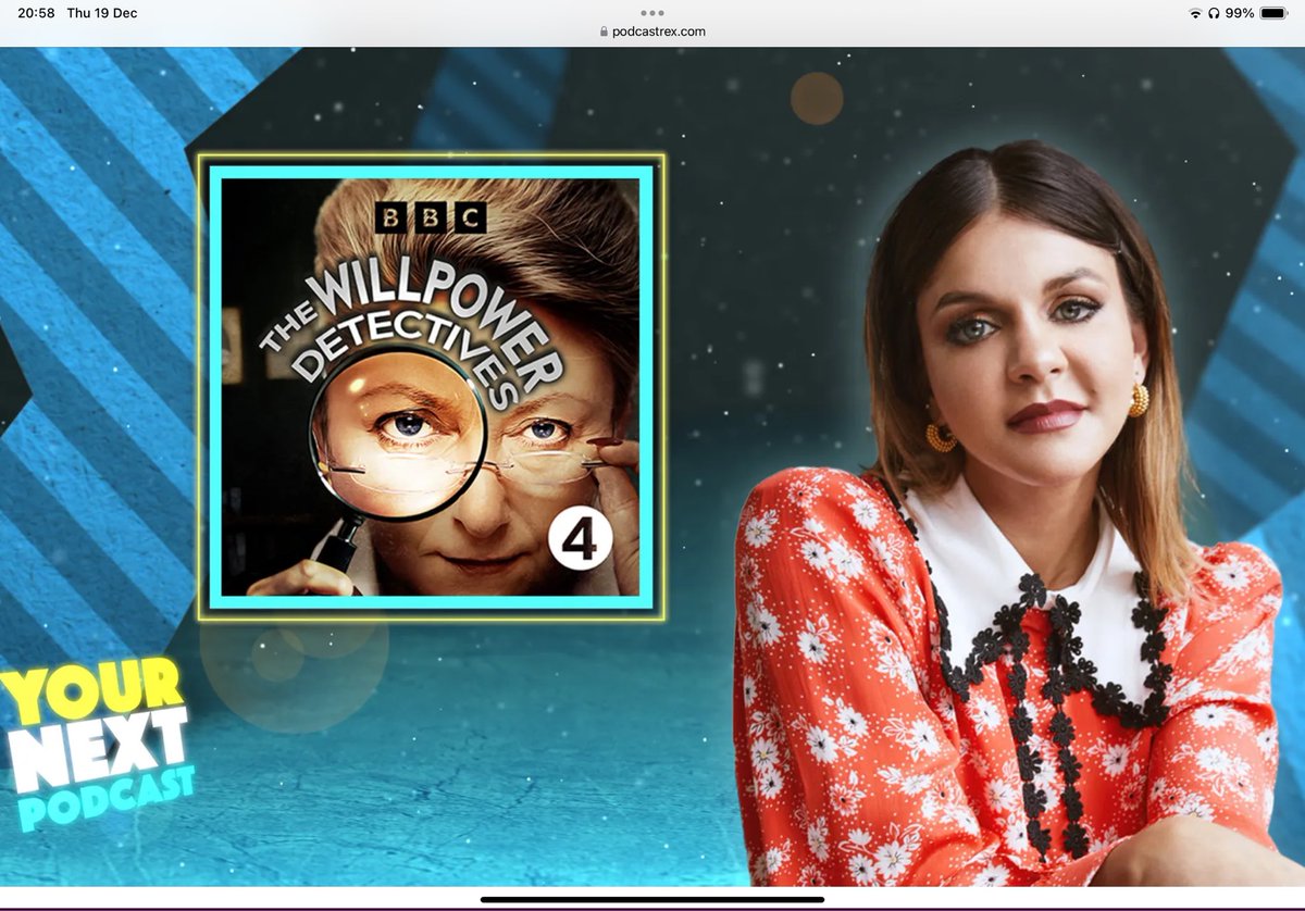 Love Lauren’s top podcast picks and always excited when it’s one of ours <a href="/PodcastRexUK/">Podcast Rex</a> <a href="/LaurenLayfield/">Lauren Layfield</a> 

“Legal loopholes, vulnerable victims and one particular business: The Willpower Detectives” <a href="/BBCRadio4/">BBC Radio 4</a> <a href="/joelmoors/">Joel Moors</a> <a href="/wrobinson101/">Winifred Robinson</a> <a href="/hughlevinson/">Hugh Levinson</a>