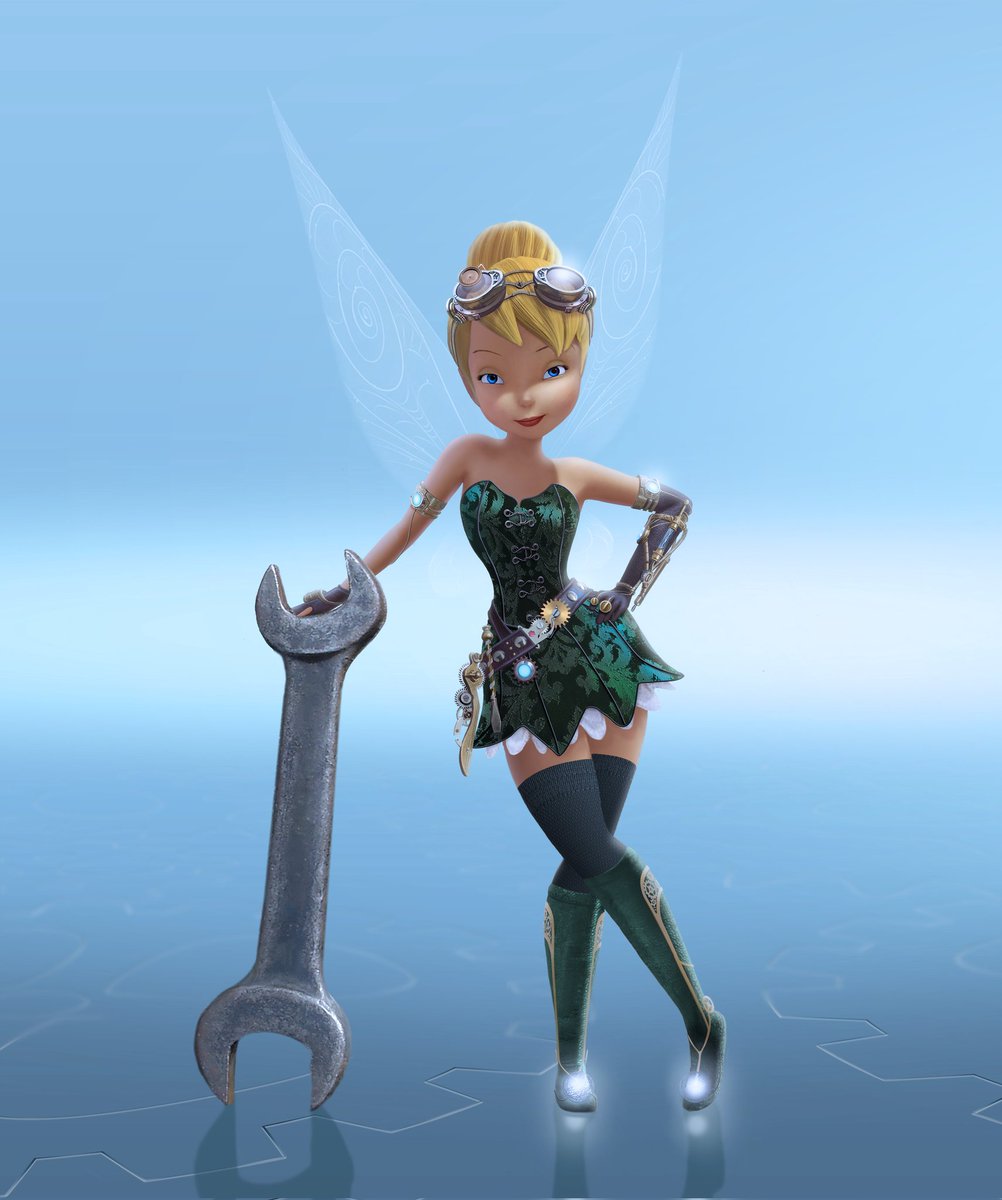 autxtismo's tweet photo. it's a knife o fato que cada amiga da tink ia ter um filme solo e ainda teria um filme de fadas steampunk https://t.co/YgmwsEjGXA