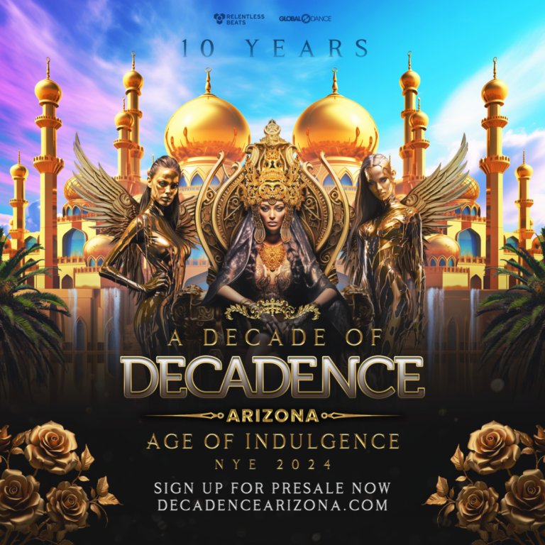ExuberantPress's tweet photo. Who is excited for @DecadenceAZ?  We are looking forward to another year of fun, can you believe it's been going on for a decade?

Check out the lineup and what to expect: 
https://t.co/QUGRZNCcex https://t.co/G7XulZ5F9q