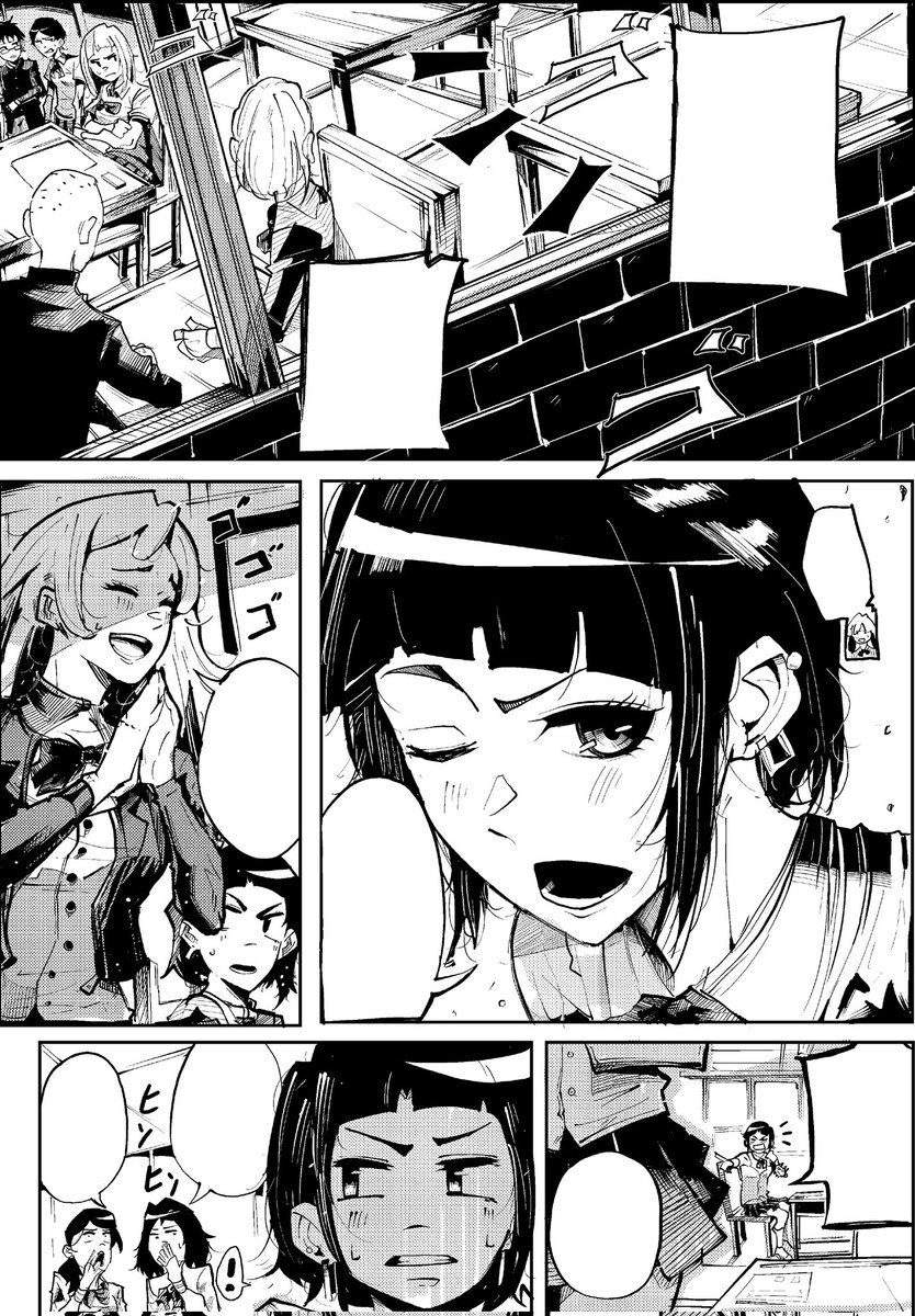 Manga pages I drew!! (Open for commissions btw DM me!) 