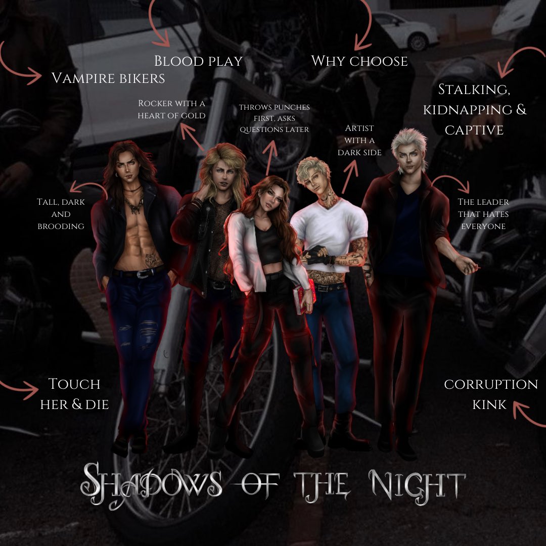 charlizekkelly's tweet photo. Best thing I’ve done? Publish SotN as a debut🥰
SotN GR🦇: https://t.co/Uom4YwCDqN
#shadowsofthenight🌙 #shadowsofvengeance🌙 #charlizekkelly #thelostboysretelling #vampires #indieauthor #bookcommunity #readercommunity #authorcommunity #writerscommunity #sotnduet🌙 https://t.co/VKpNQQpMZV