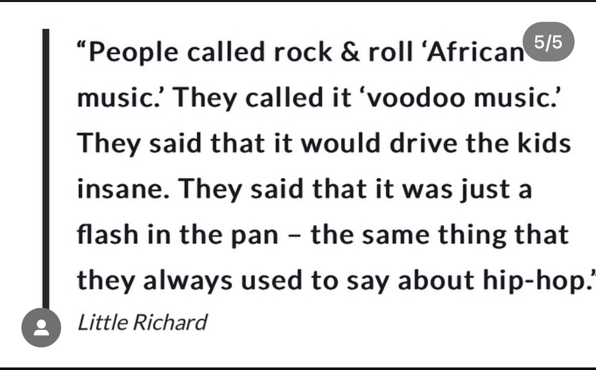 KimNicky's tweet photo. @IkeMoses The king of rock and roll once said this https://t.co/tzoVFEtOCV