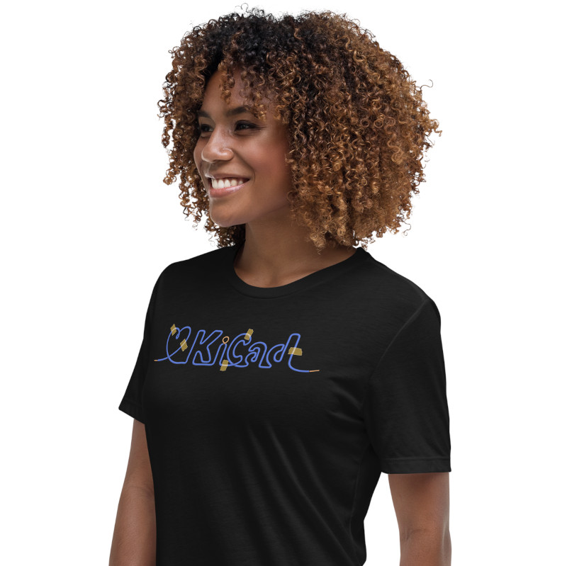 Just in time for KiCad's 2024 End of Year funding campaign, we have new 2025 sustainer-level t-shirts available, designed by the amazing Mellin Paulo Bernardo.  The new shirts are upgraded with 100% soft, organic cotton.

Get yours today at donate.kicad.org