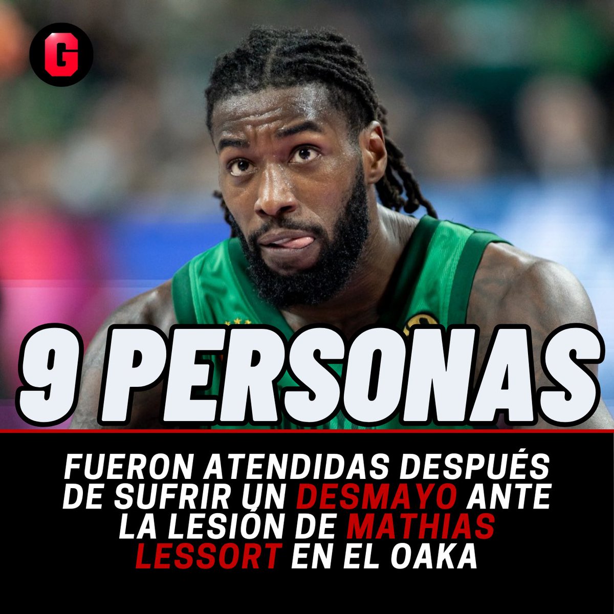 GIGANTESbasket's tweet photo. 🗣️ Ergin Ataman, sobre los sucedido en las gradas tras la lesión de Mathias Lessort

"Nueve personas se desmayaron y otra sufrió un ataque al corazón. No encontraban suficientes ambulancias para mandar a la gente al hospital" https://t.co/ygNXAi7BdD