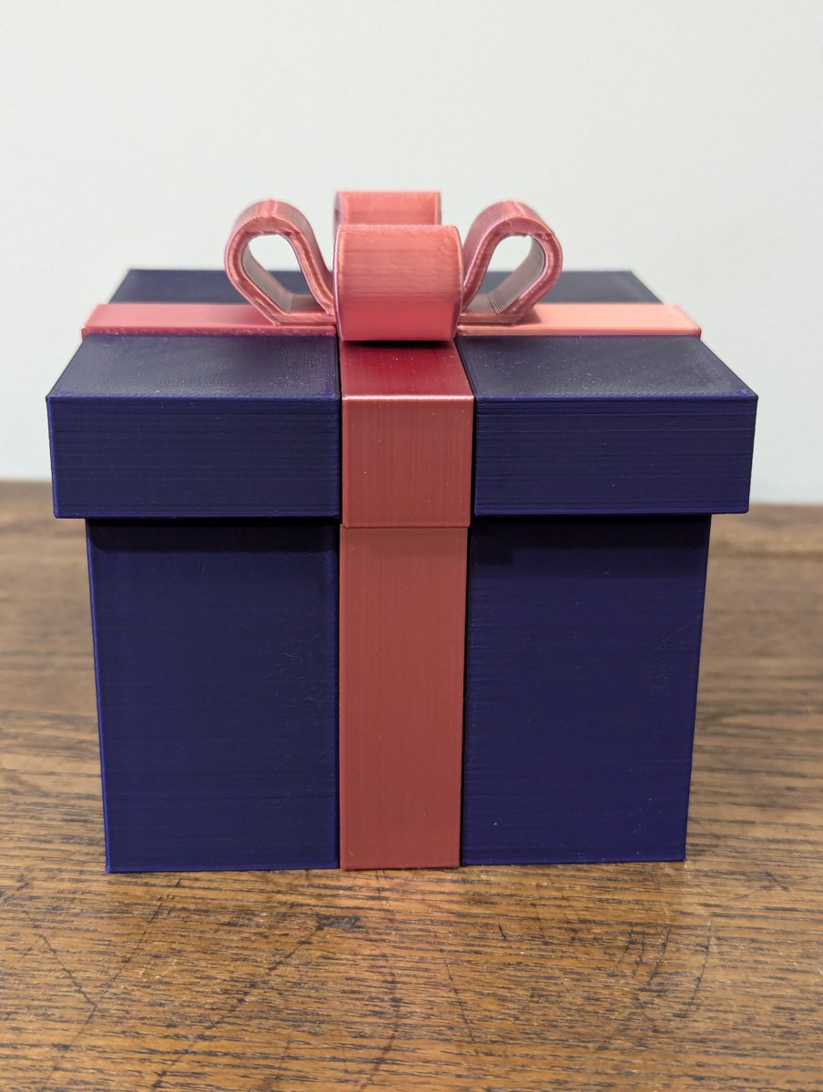 sliverbaer's tweet photo. Gift Boxes 18 and 19 by @dddpworld on @Thangs3D
Box 18:
@Polymaker_3D Silk Magenta and Starlight Silver
Box 19:
@PrintedSolid Elixir Nightshade and #Alien3D Dwarf Star
#3dprinting
Video
https://t.co/13d8pmFPH5
Models
https://t.co/51581zmQWF https://t.co/IxQjnEzXeW