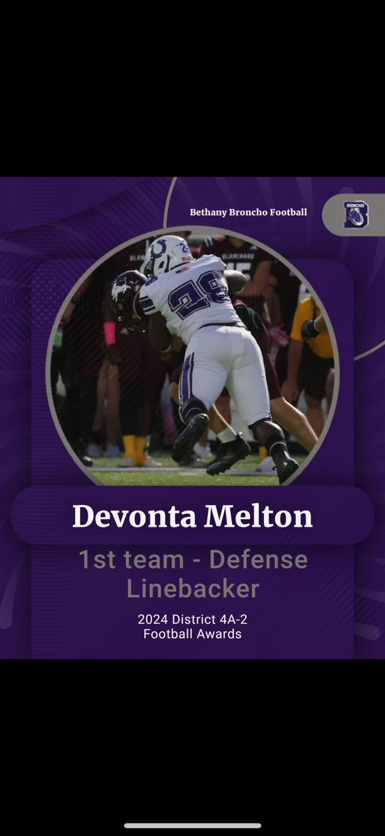 dtrainmelton's tweet photo. 1st team Defensive linebacker 4a district 2
@CoachBVOdom 
@TopPreps 
@CoachMeservy 
@GabeEliserio 
@RussHeidiSLC 
@Coach_Mro 
@joeyinmars 
@Sully__4343 
@CoachJonArthur
Look at my highlight - https://t.co/TN6ewfKCTi 
103 total tackles 
TCK/G 7.9
SOLO 55
ASST 48
SACKS 2.0
TFL 12.0 https://t.co/6ny4FpPkiE