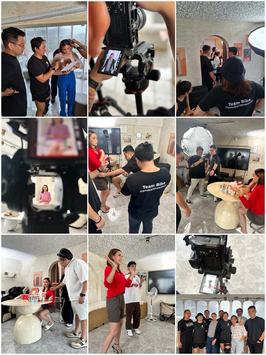 marikate07's tweet photo. Shoot 📷
Post 📱
Repeat 🔁
Build this fun yet simple routine with Team Bibe. You know we gotchu! 💛🐣😉
#JodiStaMaria #ThirdyLacson
📸 Pool Party Creatives https://t.co/unhlVRQUli