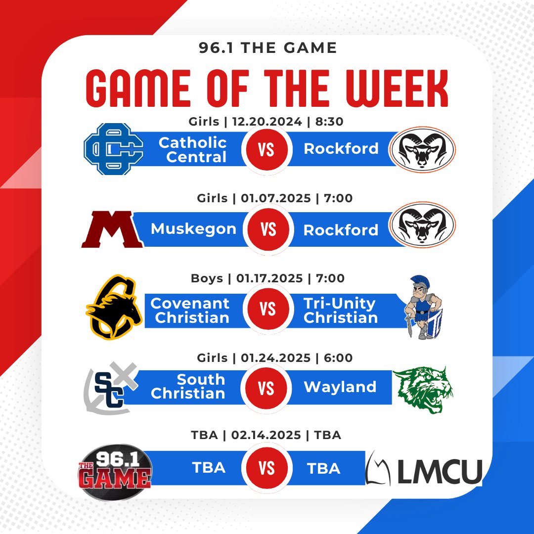 🏀 Excited to announce I will be working select basketball games this winter along side Bret Bakita on 96.1 The Game!

The full game of the week schedule can be found here: 961thegame.iheart.com/content/2024-0…

We are ready for a great season of hoops! 💥