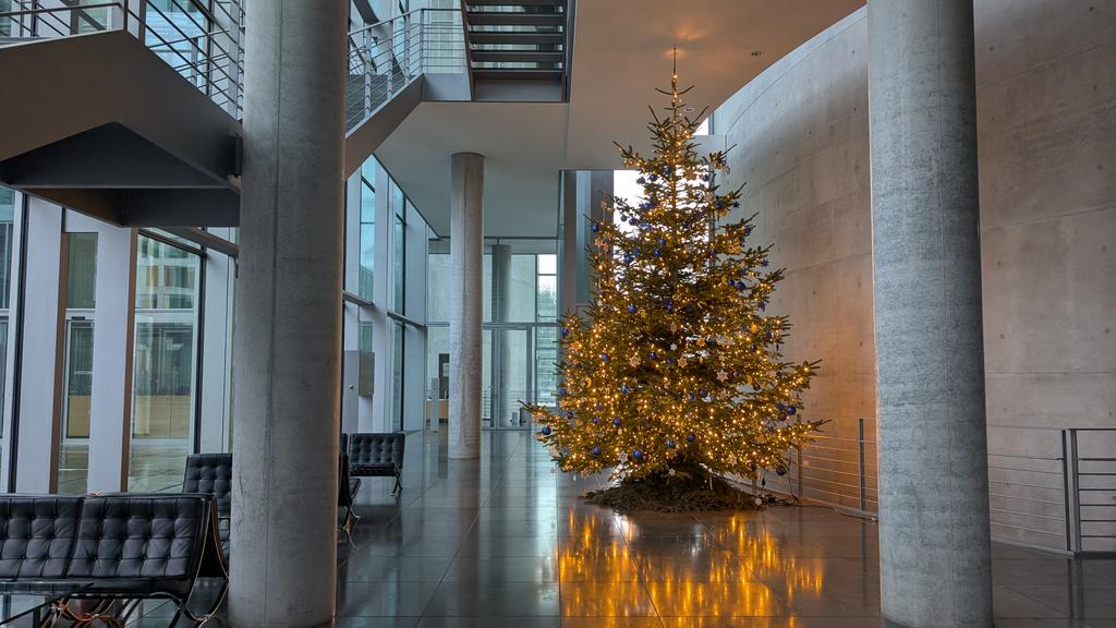 Mein Weihnachtsbaum-Favorit im Bundestag 😍. Schöne Feiertage! 🎄🙂