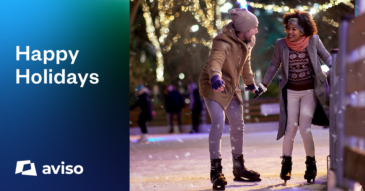 From all of us at Aviso, we wish you and your loved ones a joyful holiday season and a prosperous New Year. 🎄🎊