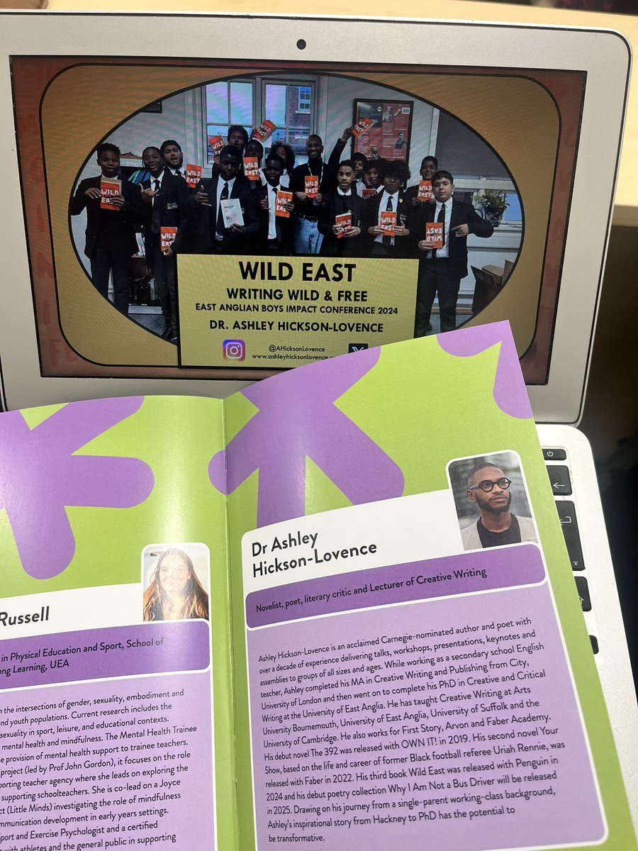 Action shots from the brilliant Boys’ Impact Conference at <a href="/uniofeastanglia/">UEA</a> last week. We won’t stop until more young men are reading and writing for pleasure knowing that their voice has value